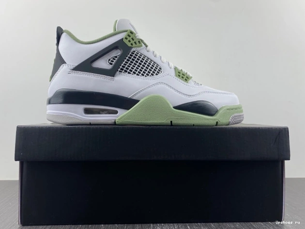 AQ9129-103 Seafoam Jordan Retro 4 0824